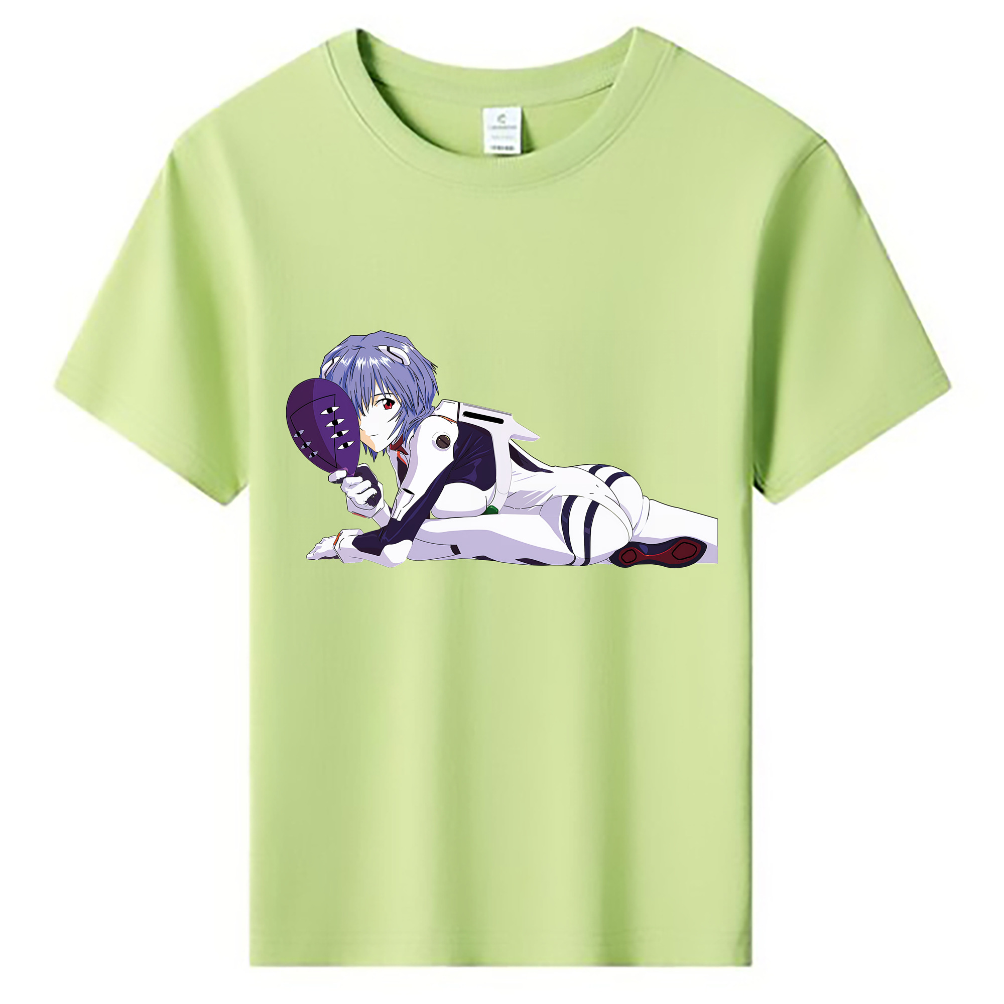 （画像用） EVA 新世紀エヴァンゲリオン 綿100％キッズTシャツ（フロントプリント）